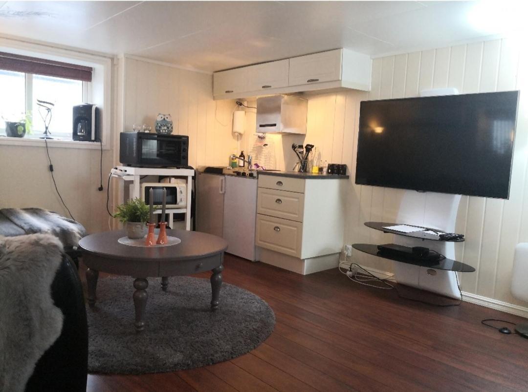 Sentral Studioleilighet Ved Stranden Og Hvalsenter Nb Ma Vaskes Etter Endt Leie Eller Betale Rengjoringshjelpen 500 Kr Andenes Exterior photo